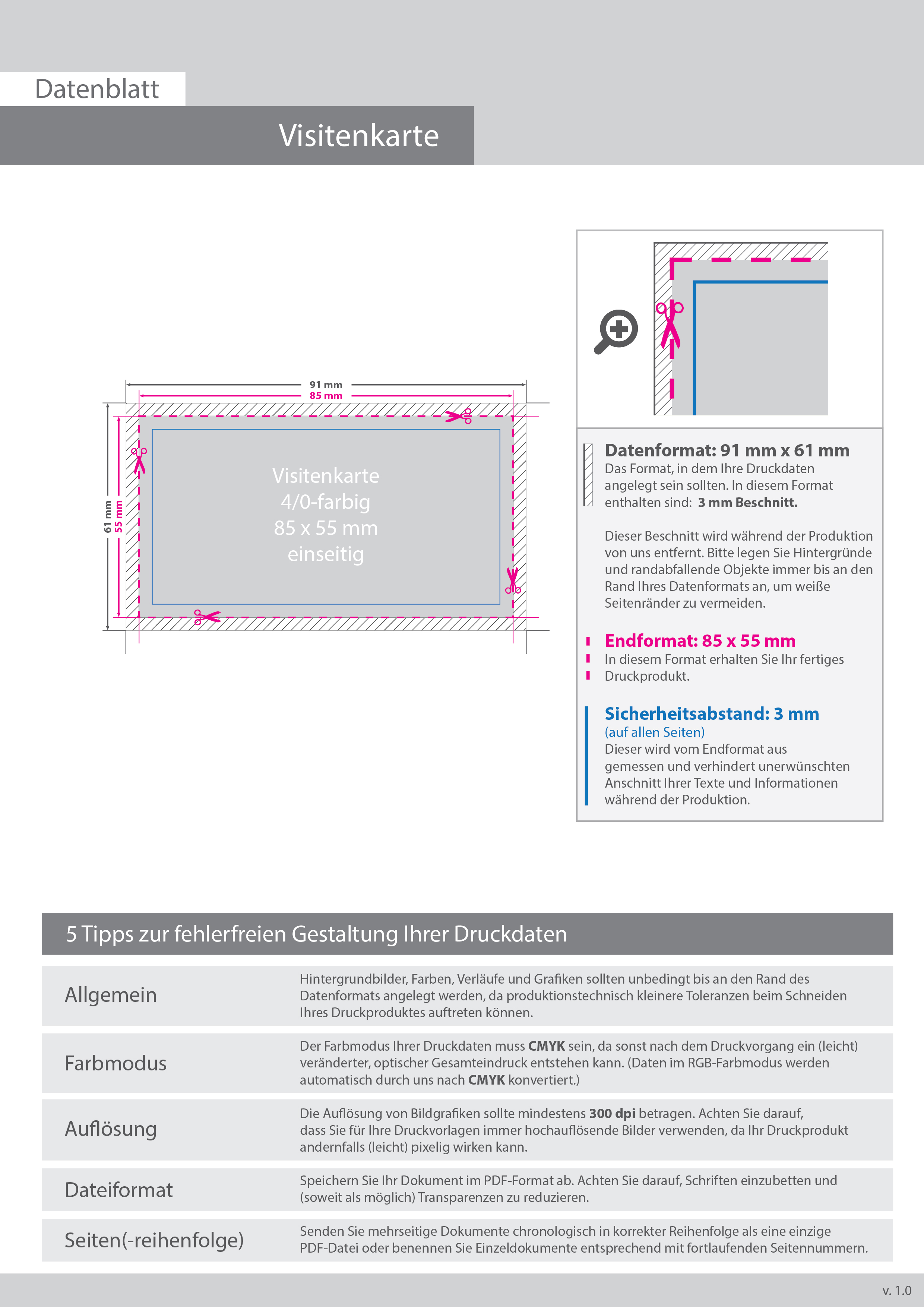 Product Bild multiloft-visitenkarten_quer_85_x_55_mm_einseitig_folienkaschiert_gl__nzend_und_einseitiger_hei__folienpr__gung_silber__4_0_farbig_(einseitiger_druck)