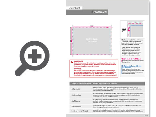 Product Bild eintrittskarte_din_a5_quer_1_x_nummeriert_(4_4_beidseitig_bedruckt)