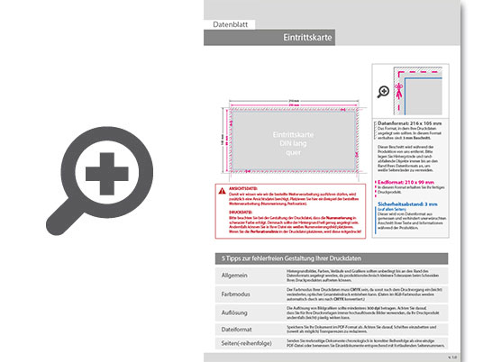 Product Bild eintrittskarte_din_lang_quer_1_x_nummeriert_(4_4_beidseitig_bedruckt)
